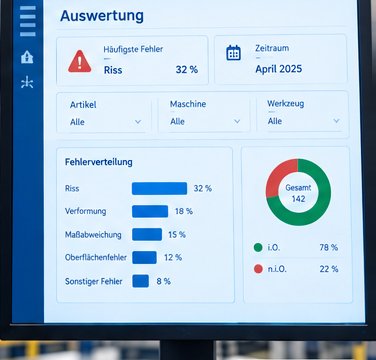 Auswertung der Fehlerverteilung